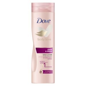 Dove Body Love Body Lotion Glow & Shine Körperlotion für alle Hauttypen mit natürlich zartem Schimmer 250 ml 1 Stück