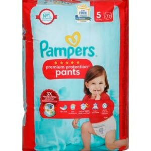 Pampers Premium Protection Pants Größe 5, 17 Windeln, 12kg-17kg (17 ks)