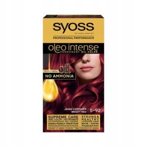 Syoss Oleo Intense Haarfärbemittel, 5.92 Hellrot 115 ml
