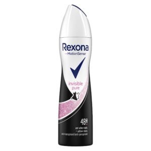 REXONA WOMEN MotionSense INVISIBLE PURE 48h ANTI-PERSPIRANT SPRAY 5.0 Oz / 150 ml by Rexona Women