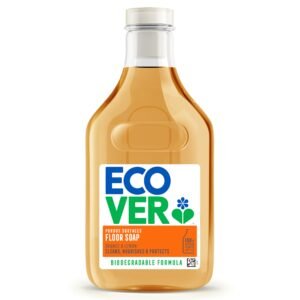 Ecover Bodenseife für poröse Oberflächen, Orange & Zitrone, 1 l