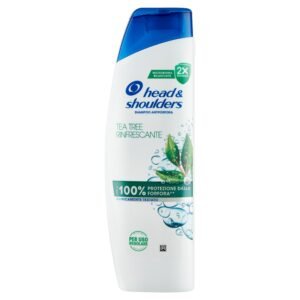 Head & Shoulders Tea Tree Erfrischendes Anti-Schuppen-Shampoo, 250 ml, für den täglichen Gebrauch, bis zu 100% Schutz vor Schuppen, klinisch getestet, für alle Arten von Haut und Haar