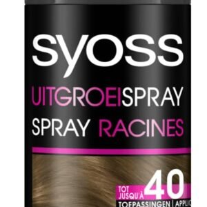 Syoss Auswachsensspray Mittelbraun, 120 Ml