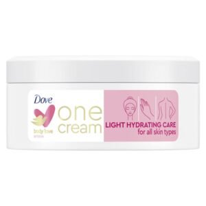 Dove Body Love One Creme Hautcreme für trockene Haut Licht Hydration Sofort Absorbiert 250 ML