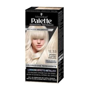Schwarzkopf Metallic Collection 12-53 Platinblond Perlglanz, Platinblond mit Metallic-Effekt für bis zu 100% Grauabdeckung