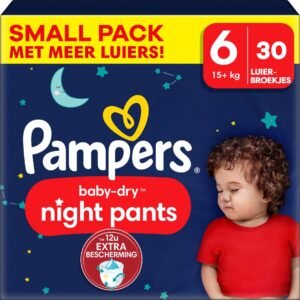 Pampers - Baby Dry Night Pants - Große 6 - Small Pack - 30 Stück - 15+ KG