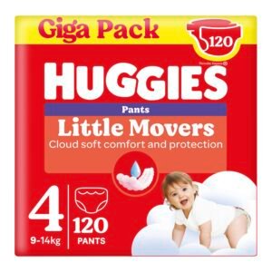 Huggies Pants Little Movers Disney, Größe 4, 120 St. (4x30), Monatsbox