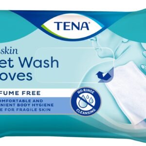 TENA Wet Wash Gloves unparfümiert, Softpack,8St