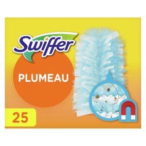 Swiffer Staubmagnet 5x5 Nachfülltücher, Fängt Und Schließt 3-mal Mehr Staub Und Haare Ein Als Herkömmliche Staubwedel