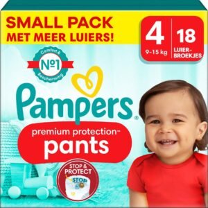 Pampers Windeln Höschen T4 - Das Paket mit 18 Windeln