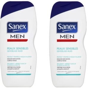 SANEX MEN Sensible Haut Duschgel 250 ml  Lot de 2