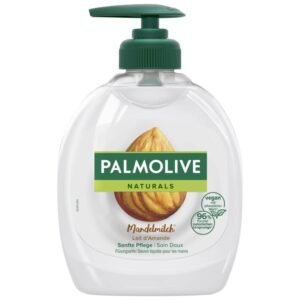 Palmolive Seife Naturals Mandel & Milch 300ml - flüssige Handseife zur sanften Reinigung der Hände