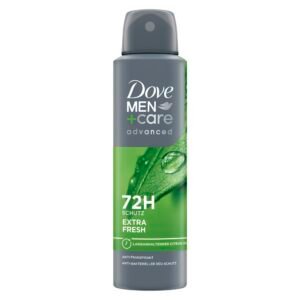 Dove MEN+care advanced Anti Transpirant Extra Fresh Deo-Spray schützt 72 Stunden vor Körpergeruch und Schweiß 150 ml