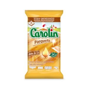 Carolin Reinigungstücher für versiegelte Parkettböden und Laminat, 15 Stück