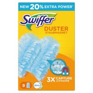 Swiffer Staubmagnet mit Febreze-Duft, 9 Tücher
