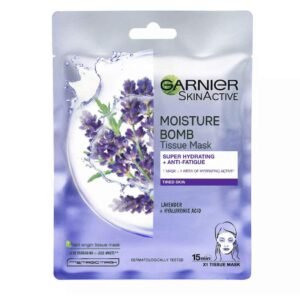 Garnier Moisture Bomb Lavendel Feuchtigkeitsspendende Gesichtsmaske