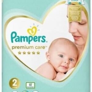 Pampers Windeln Größe 2 (4-8kg), Premium Care Windeln, 68 Stück, Bester Komfort und Schutz empfindlicher Haut von Pampers