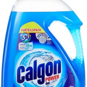 Calgon 3-in-1 Power Gel  Wirksam gegen Kalk, Schmutz und Gerüche  Schützender Wasserenthärter für die Waschmaschine  1 x 3,75 l