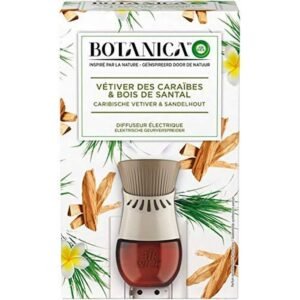 Air Wick Botanica Lufterfrischer für Zuhause, Gräser & Sandelholz 19 ml