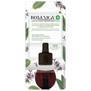 Air Wick Botanica Elektrisches Nachfüllpack, Salbei & Eukalyptus, 1 Stück - 19 ml