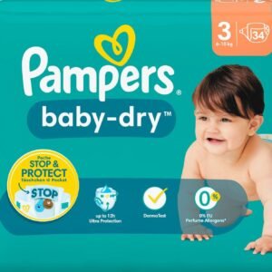 Pampers Baby Dry Gr. 3 Midi, 34er Packung