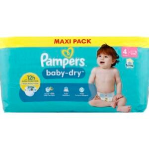 Pampers Baby Dry Windeln, 9-14 kg, Größe 4, 106 Stück