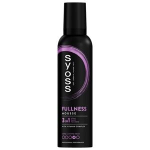 6er Pack - Syoss Haarschaum - Fullness 3in1 - mit Vitaminkomplex - 300ml