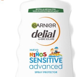 Garnier Sonnenschutzspray Kinder Delial Beständig gegen Wasser, Sand, Salz und Chlor SPF50+ - 270 ml