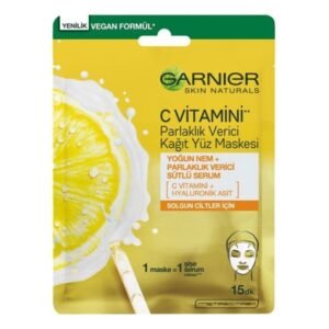 Garnier Vitamin C Glanzspender Papier Gesichtsmaske