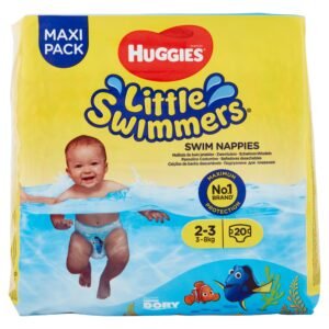 Huggies Little Swimmers Windeln, Größe 2-3 (3-8 kg), 1er Pack (1 x 20 Stück)