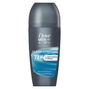 Dove MEN+care advanced Anti Transpirant Clean Comfort Roll-On schützt 72 Stunden vor Körpergeruch und Schweiß 50 ml