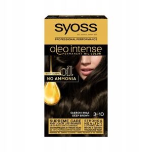 Syoss Oleo Intense Haarfärbemittel Mit Dauerhafter Färbung Mit 3-10 Tiefbraunen Ölen