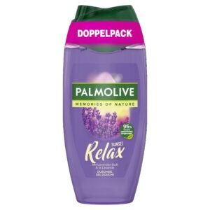 Palmolive Duschgel Memories of Nature Sunset Relax 2x250ml - mit Lavendelduft