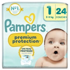 Pampers Premium Protection Windeln Gr.1, Single Pack, 2-5kg (24 piece)
