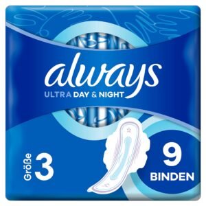 always Ultra Binde Night mit Flügeln 9