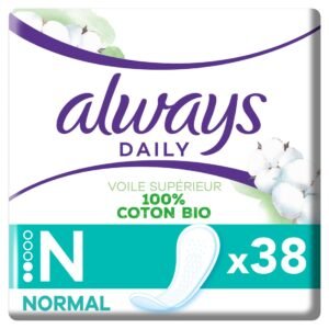 Always Cotton Protection Normal 38 Slipeinlagen, 38 Stück (1er Pack)