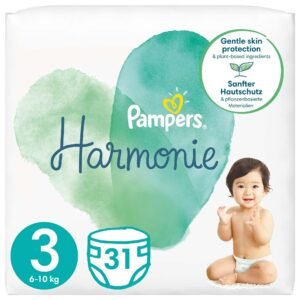 Pampers Harmonie (Pure) Windeln, Größe 3, 6-10 kg, 31 Stück