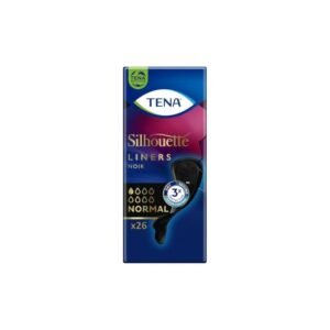 Tena Silhouette Protector  Normal Slips schwarz  1 Packung mit 26 Einlagen