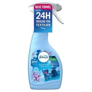 Febreze Textilerfrischerspray 1 x 500 ml Aprilfrisch mit FrischeLuft-Technologie Bekämpft selbst in Textilien Festsitzende Gerüche und Hinterlässt einen Frischeduft