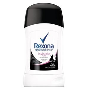 Rexona Invisible Pure Antitranspirant für Frauen 40 ml - 48h Schutz vor Schweiß und Geruch - Unparfümiert - Stift