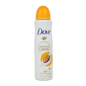 Dove Dove Men + Care Passion Fruit Spray Advanced Care Deodorant für Herren, mit 1/4 Feuchtigkeitscreme, feuchtigkeitsspendende und hautfreundliche Formel, Schutz bis zu 72 Stunden, 150 ml