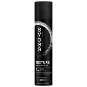 6er Pack - Syoss Haarspray/Halt 3 - Texture - enthält einen Vitaminkomplex - 300ml