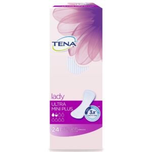 Tena Lady Ultra Mini Plus, 1 x 24 Stück (Verpackung kann variieren)