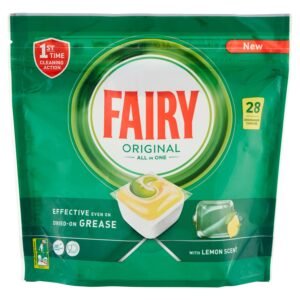 Fairy Original Spülmaschinentabs 28 Caps, Waschmittel Zitrone