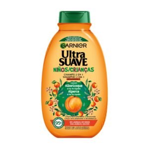 Garnier Ultra Suave Apricot 2-in-1-Shampoo für Kinder, leicht zu entwirren