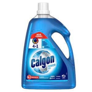 Calgon 4-in-1 Power Gel  Wirksam gegen Kalk, Schmutz, Gerüche und Korrosion  Schützender Wasserenthärter für die Waschmaschine  1 x 2,15 l