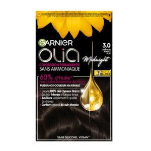 GARNIER Coloration Olia Coloration n° 3.0 châtain foncé pur