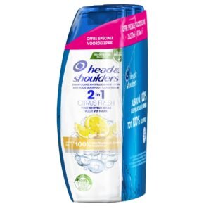 Head & Shoulders 2-in-1 Anti-Schuppen und Pflegeshampoo Citrus Fresh, bis zu 100% der Schuppen entfernt, klinisch erwiesen, dermatologisch getestet, 3 x 270 ml