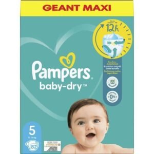 PAMPERS Baby-Dry Taille 5-82 Couches