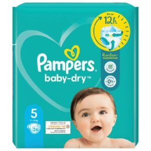 Pampers Baby Windeln Große 5 (11-16kg), 26 Stück,
